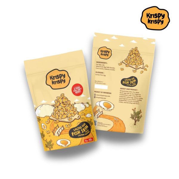 Krispy Krispy Asia Salted Egg Fish Skin